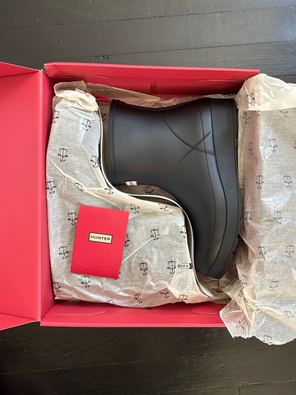 NEW Hunter Rain Boots | Woman's 10 - Picture 2 of 7